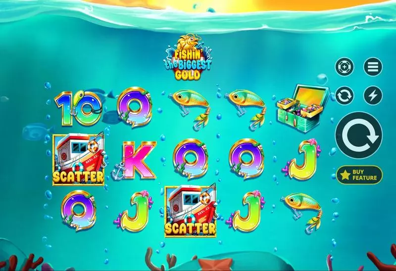 Main Screen Reels - Apparat Gaming Fishing the Biggest Gold Slot