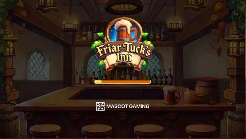 Introduction Screen - Mascot Gaming Friar Tuck's Inn Slot