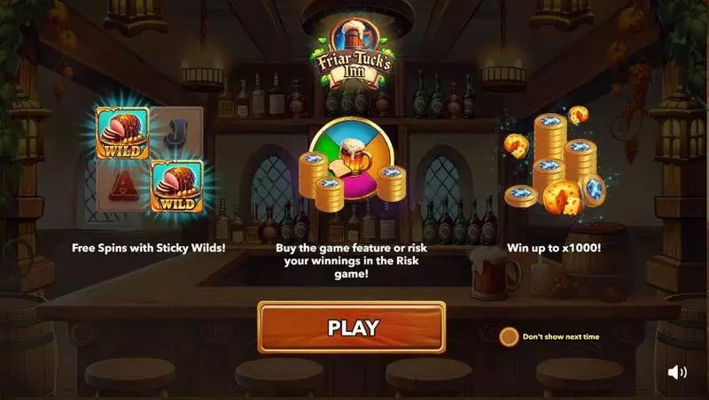 Info and Rules - Mascot Gaming Friar Tuck's Inn Slot
