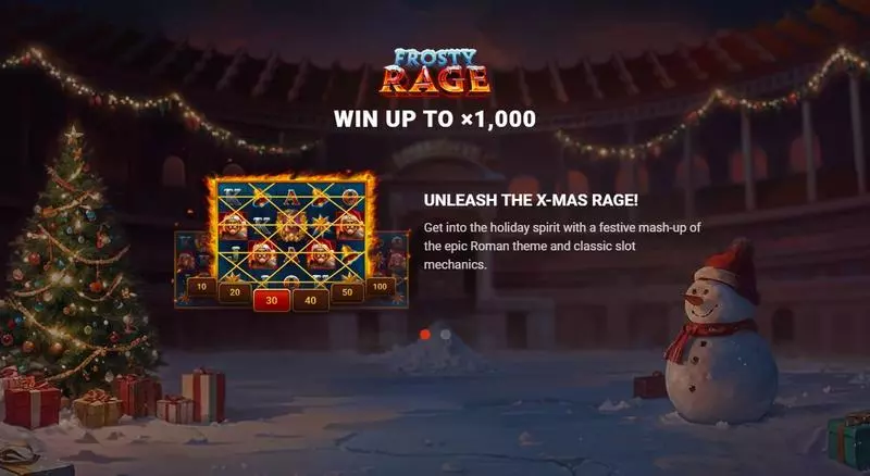 Info and Rules - TrueLab Games Frosty Rage Slot