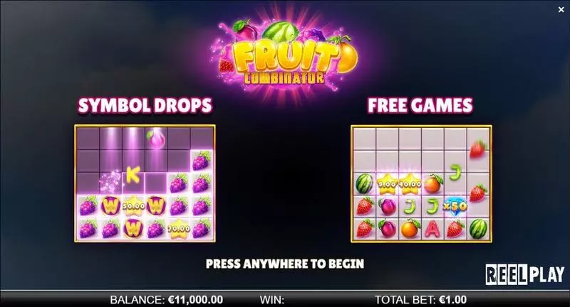 Info and Rules - ReelPlay Fruit Combinator Slot
