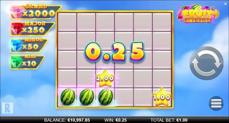 Winning Screenshot - ReelPlay Fruit Combinator Slot