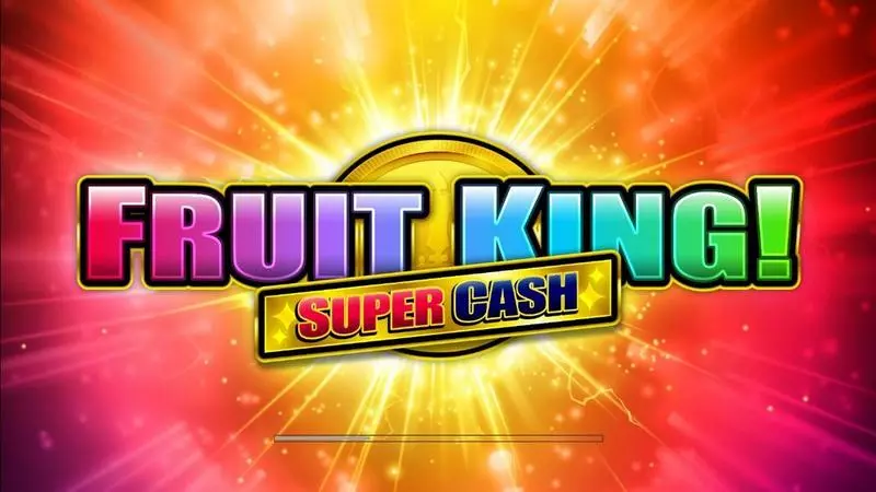 Introduction Screen - Greentube Fruit King Super Cash Slot