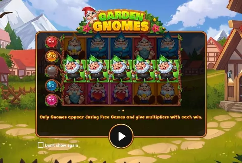 Info and Rules - Apparat Gaming Garden Gnomes Slot