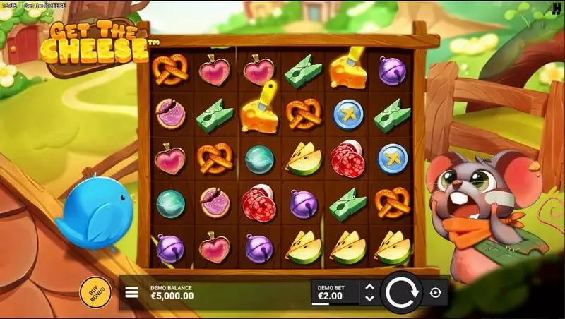 Main Screen Reels - Hacksaw Gaming Get The Cheese Slot