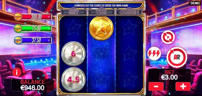 Main Screen Reels - Red Rake Gaming Get the Coins Slot