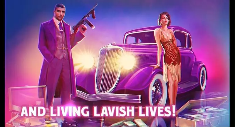 Introduction Screen - Just For The Win Getaway Gangsters Slot