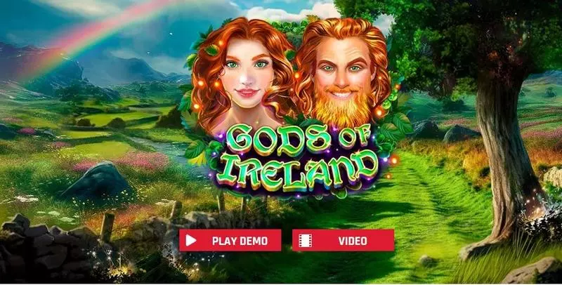 Introduction Screen - Red Rake Gaming Gods of Ireland Slot