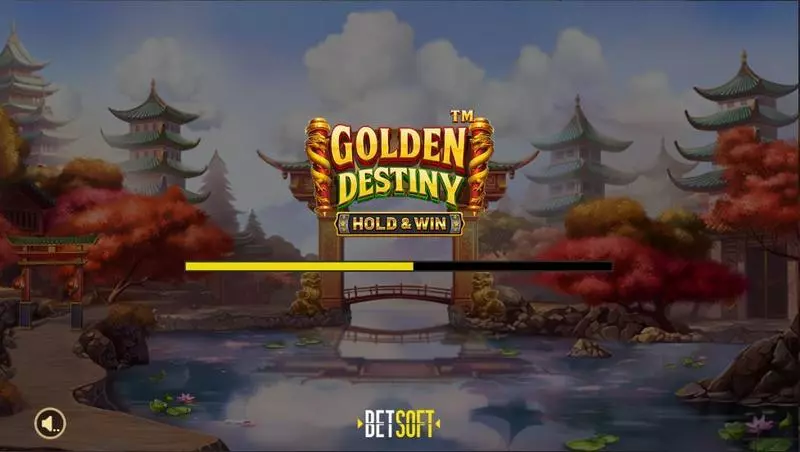 Introduction Screen - BetSoft Golden Destiny Slot