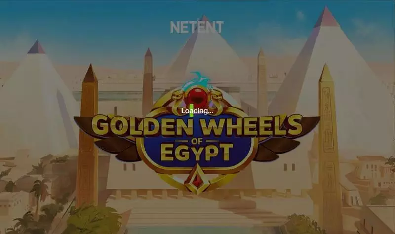 Introduction Screen - NetEnt Golden Wheels of Egypt Slot