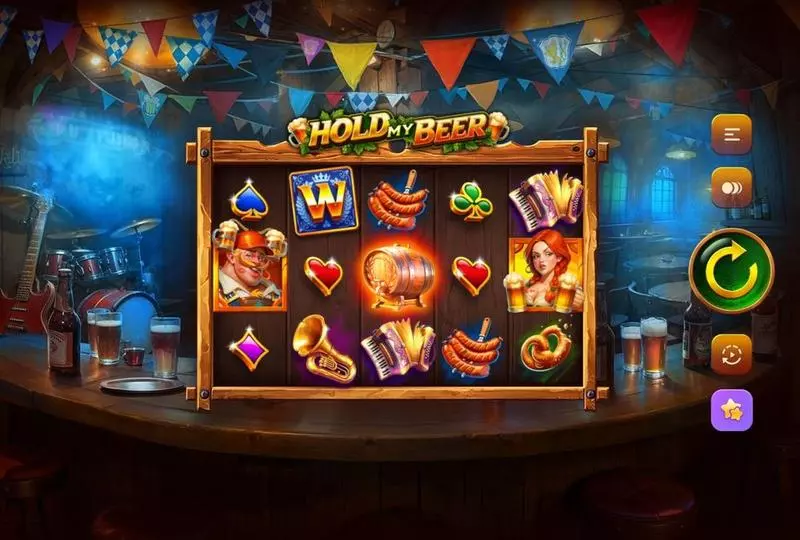 Main Screen Reels - TrueLab Games Hold My Beer Slot