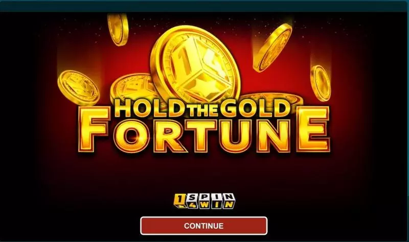 Introduction Screen - 1Spin4Win Hold The Gold Fortune Slot