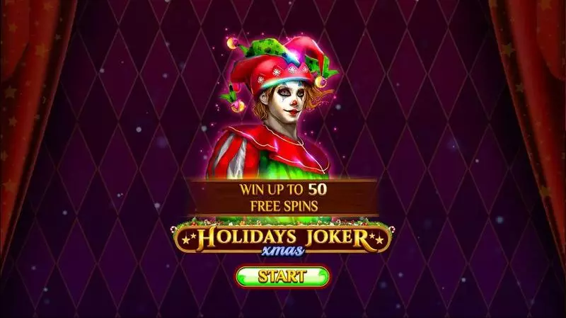 Introduction Screen - Spinomenal Holidays Joker – Xmas Slot