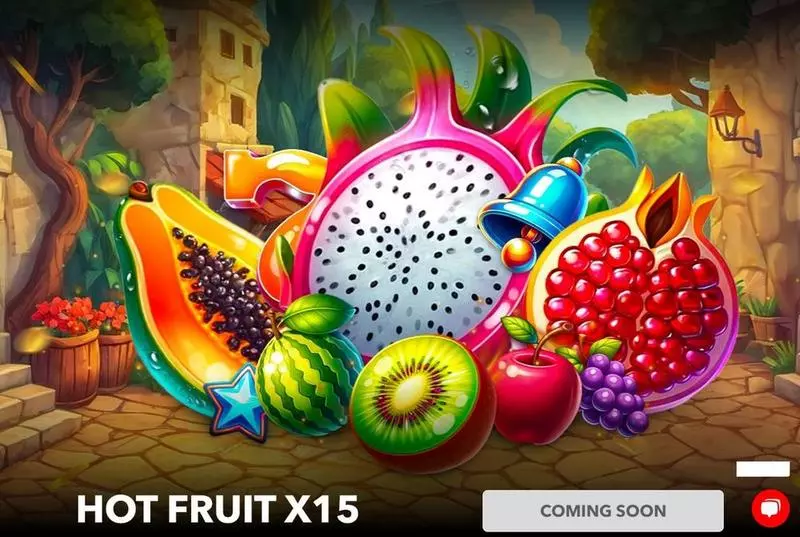 Introduction Screen - Mascot Gaming Hot Fruit x15 Slot