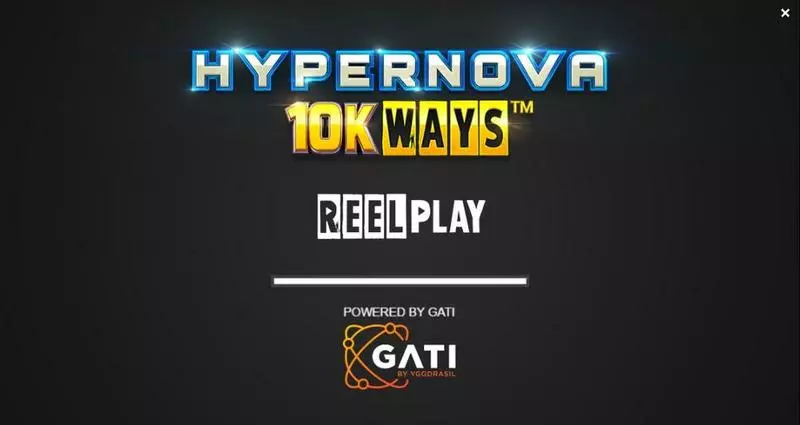 Introduction Screen - ReelPlay Hypernova 10K Ways Slot