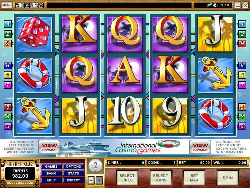 Main Screen Reels - Microgaming International Casino Games Slot