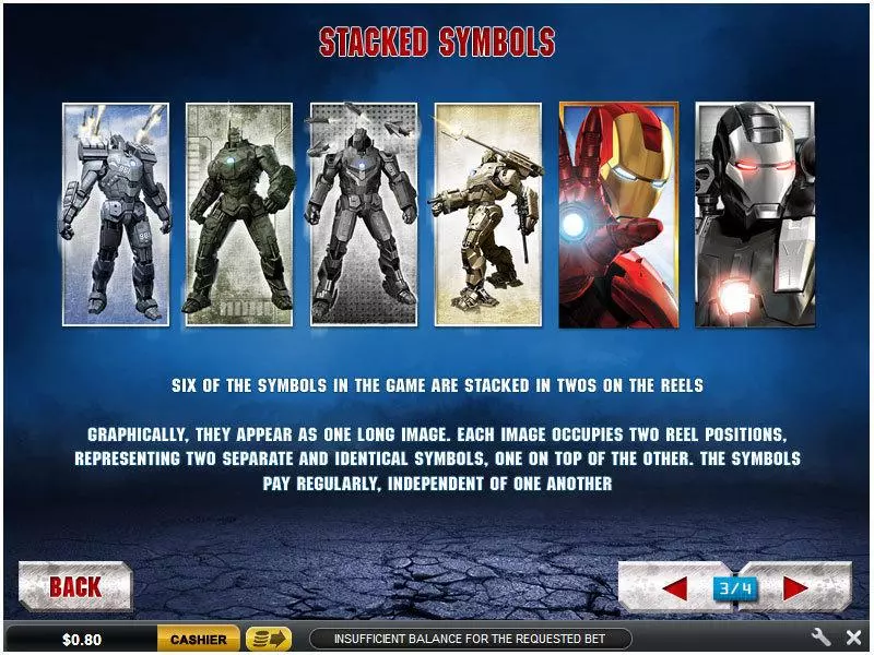 Bonus 2 - PlayTech Iron Man 2 50 Line Slot