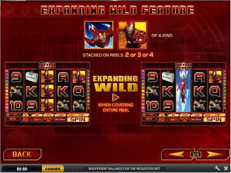 Bonus 2 - PlayTech Iron Man Slot