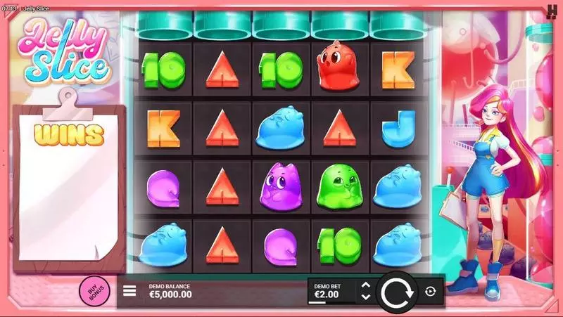 Main Screen Reels - Hacksaw Gaming Jelly Slice Slot