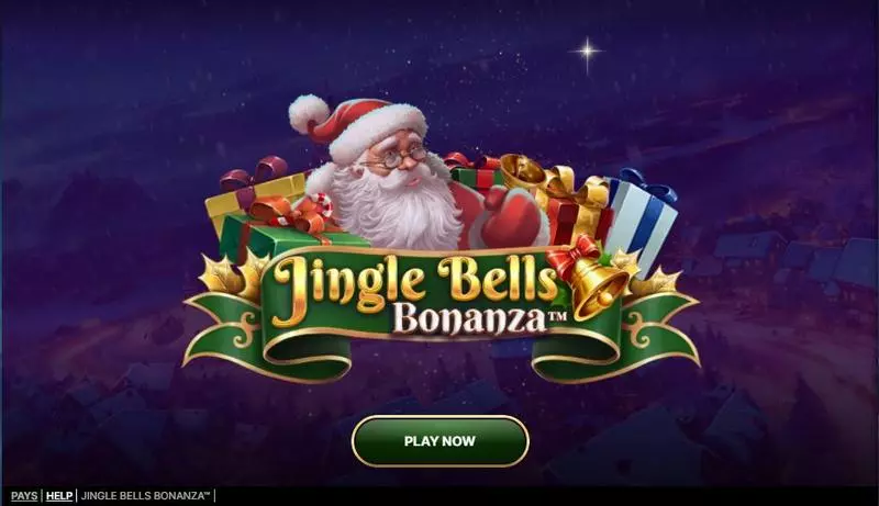 Introduction Screen - NetEnt Jingle Bells Bonanza Slot