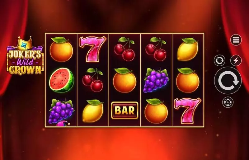 Main Screen Reels - Apparat Gaming Joker's Wild Crown Slot