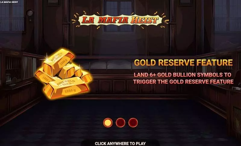 Main Screen Reels - Wizard Games La Mafia Heist Slot