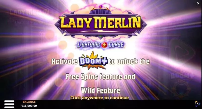 Info and Rules - ReelPlay Lady Merlin Lightning Chase Slot