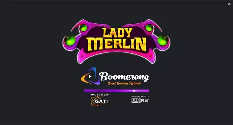 Introduction Screen - ReelPlay Lady Merlin Slot