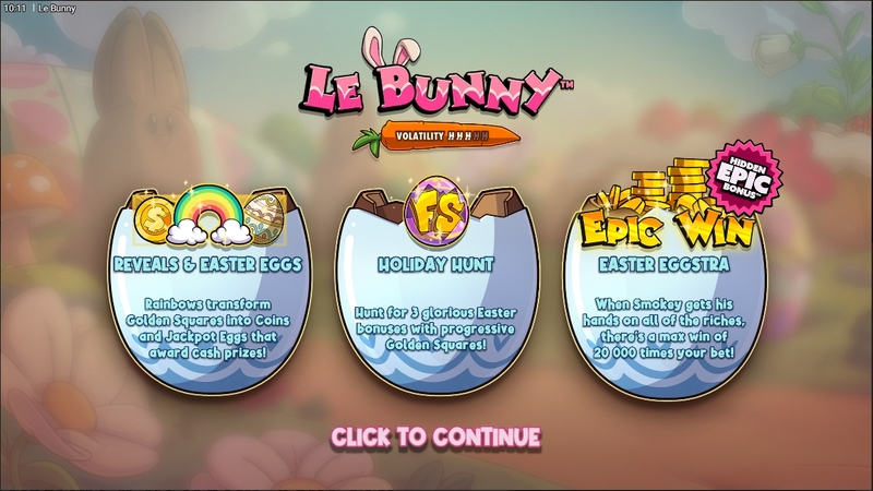 Info and Rules - Hacksaw Gaming, Le Bunny Slot