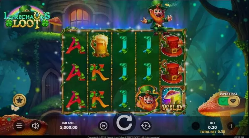 Main Screen Reels - StakeLogic Leprechaun’s Loot Slot