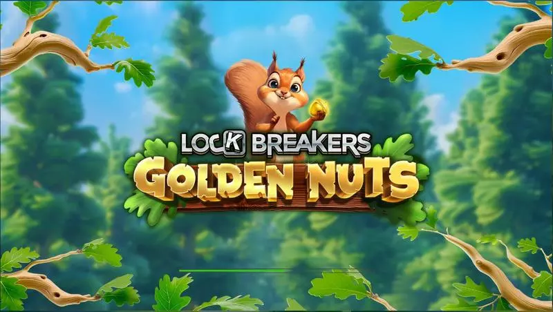 Introduction Screen - Greentube Lock Breakers – Golden Nuts Buy Bonus Slot
