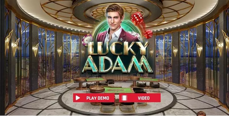 Introduction Screen - Red Rake Gaming Lucky Adam Slot