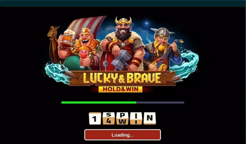 Introduction Screen - 1Spin4Win Lucky & Brave Hold And Win Slot