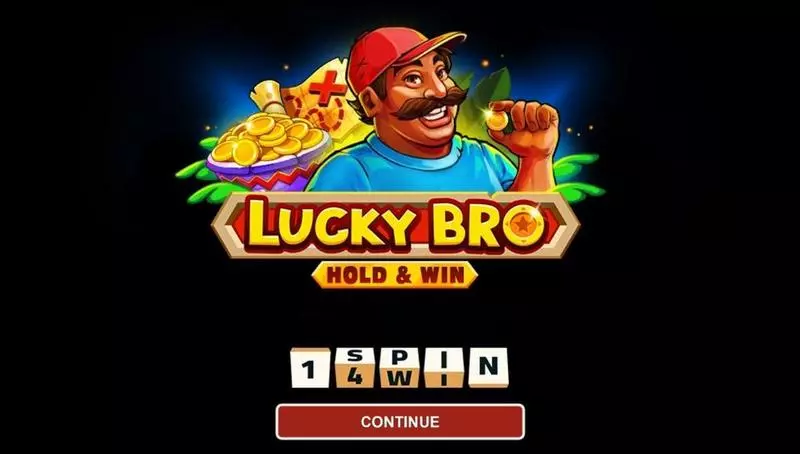 Introduction Screen - 1Spin4Win LUCKY BRO HOLD AND WIN Slot