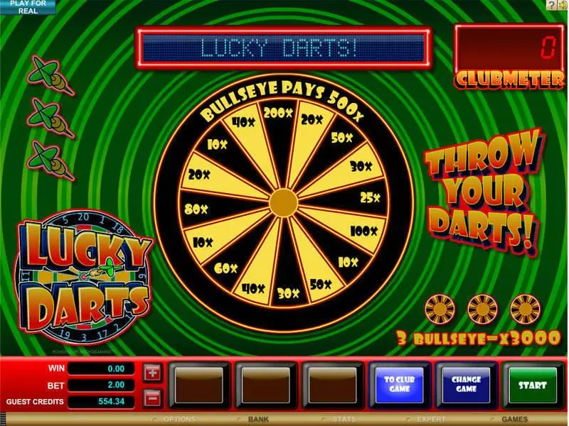 Bonus 1 - Microgaming Lucky Darts Slot