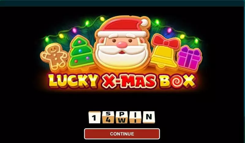Introduction Screen - 1Spin4Win Lucky Xmas Box Slot