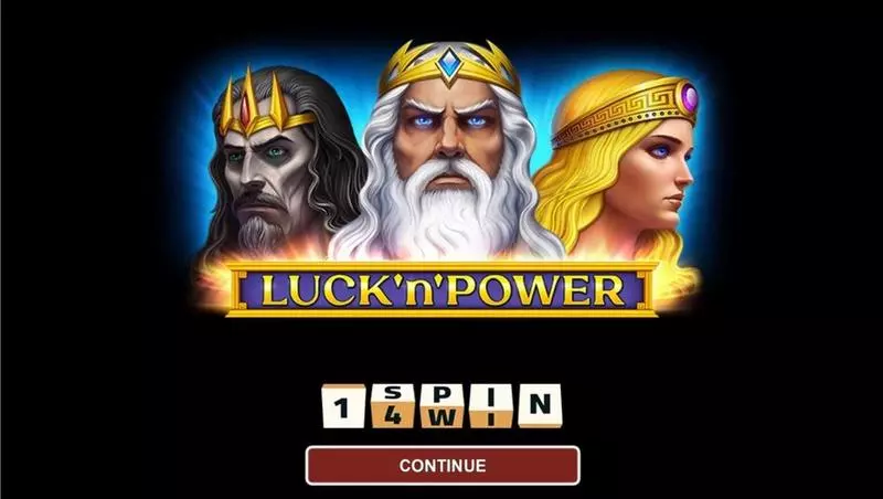 Introduction Screen - 1Spin4Win Luck’n’Power Slot