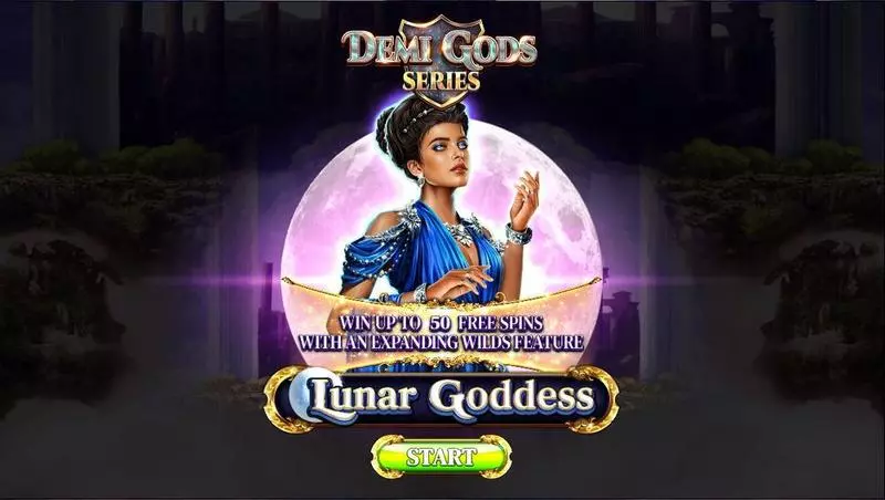 Main Screen Reels - Spinomenal Lunar Goddess Slot