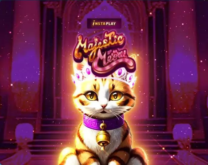 Introduction Screen - AvatarUX Majestic Meow Slot