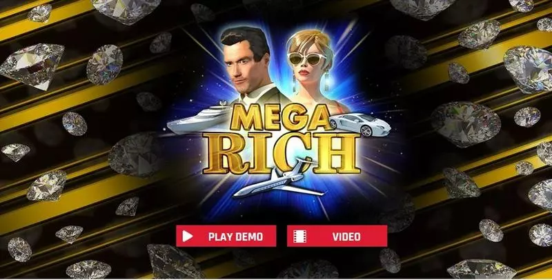 Introduction Screen - Red Rake Gaming Mega Rich Slot