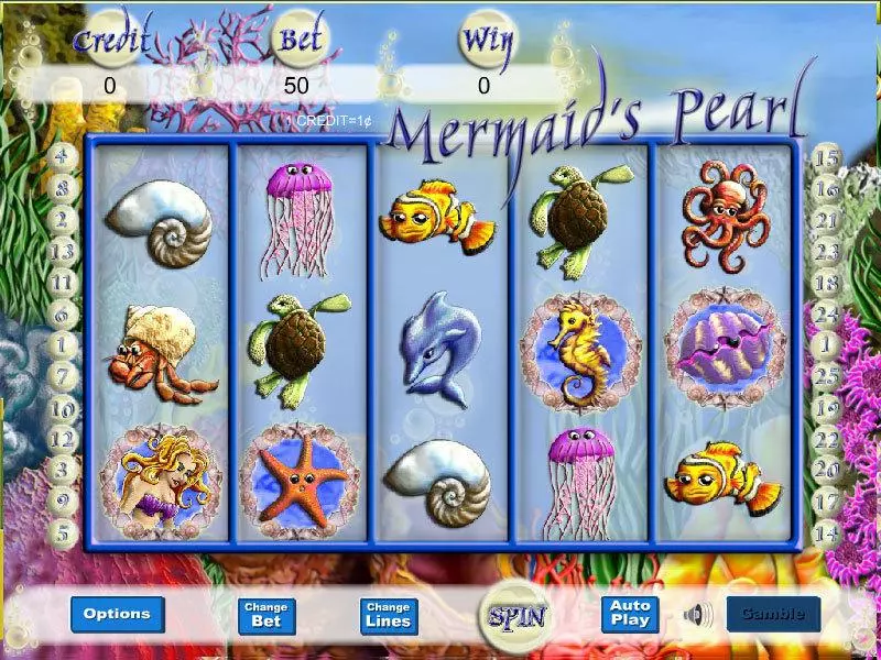 Main Screen Reels - Player Preferred Mermaid Magic Slot