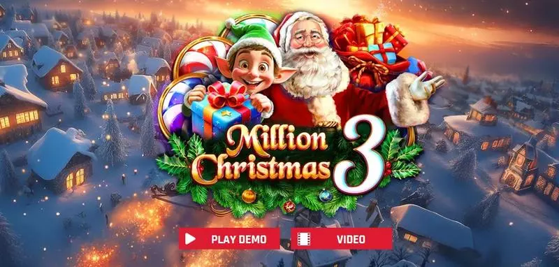 Info and Rules - Red Rake Gaming Million Christmas 3 Slot