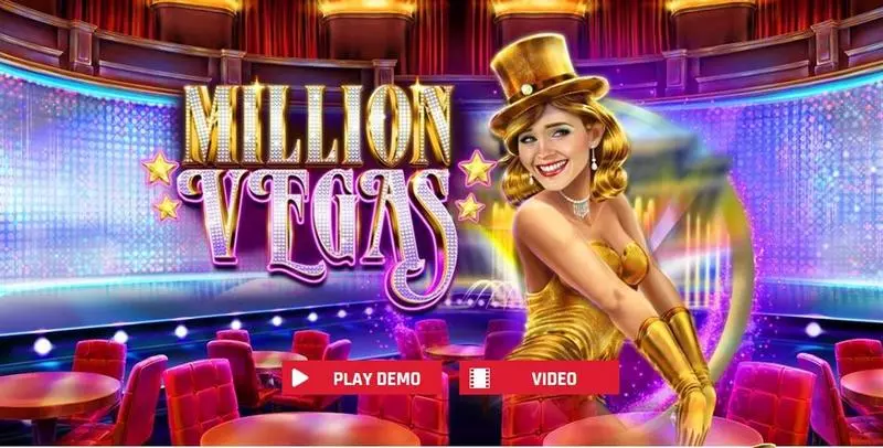 Introduction Screen - Red Rake Gaming Million Vegas Slot