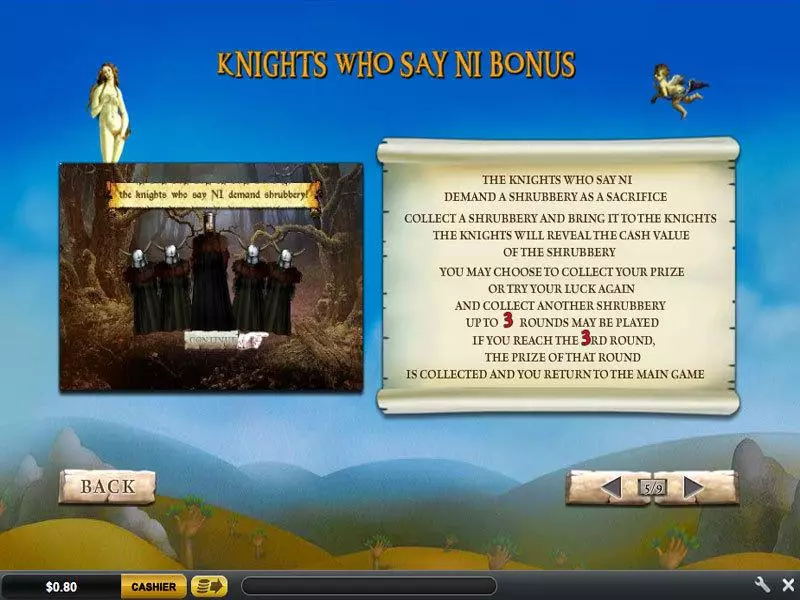 Bonus 3 - PlayTech Monty Python's Spamalot Slot