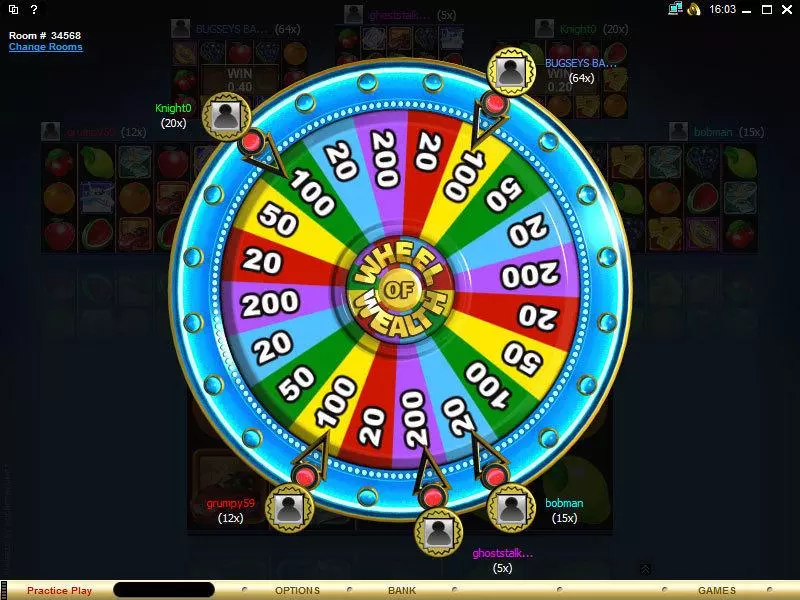 Bonus 1 - Microgaming Multi-Player Wheel of Wealth Special Edition Slot