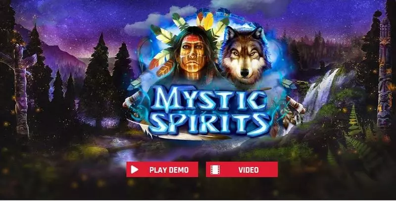 Introduction Screen - Red Rake Gaming Mystic Spirits Slot