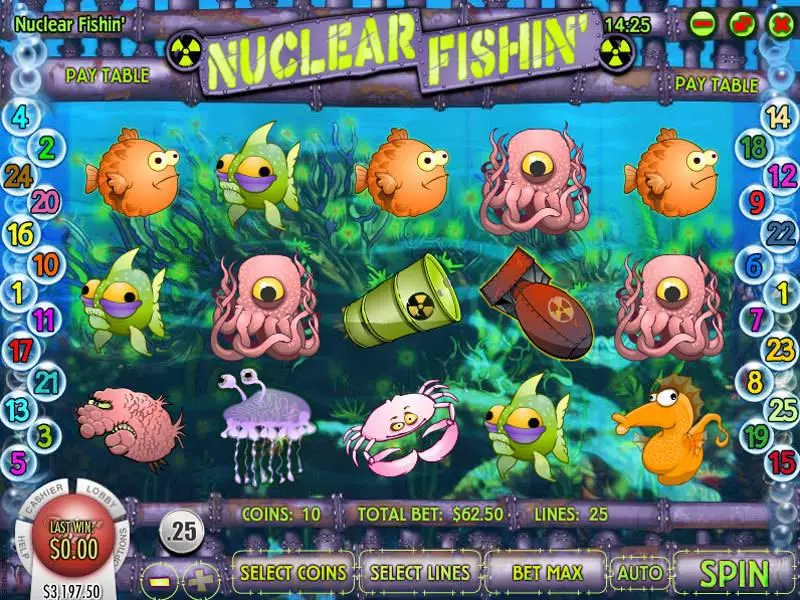 Main Screen Reels - Rival Nuclear Fishin Slot
