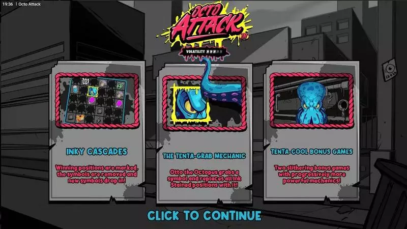 Info and Rules - Hacksaw Gaming Octo Attack Slot