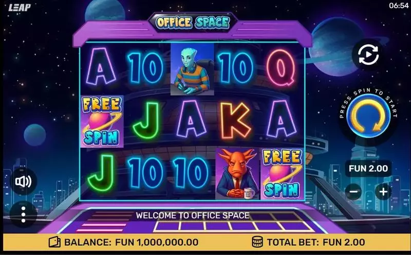  - Leap Gaming Office Space Slot