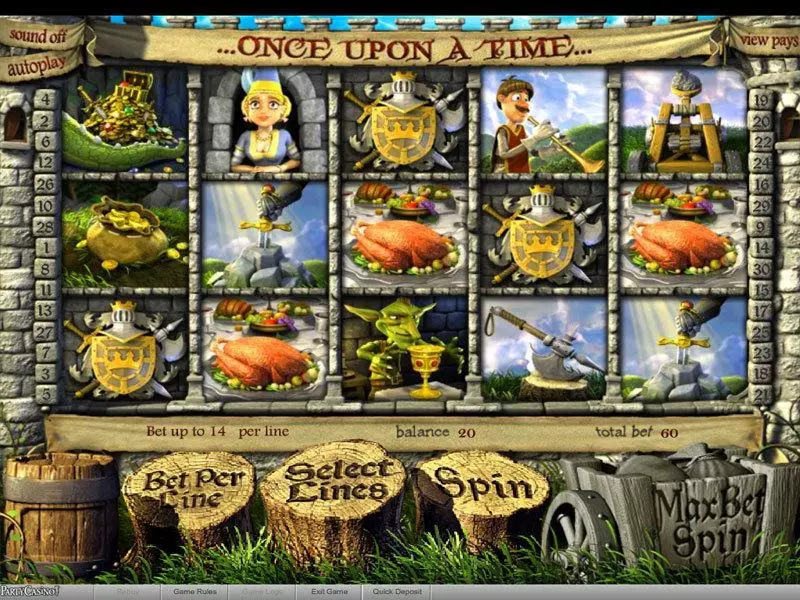Main Screen Reels - BetSoft Once Upon a Time Slot
